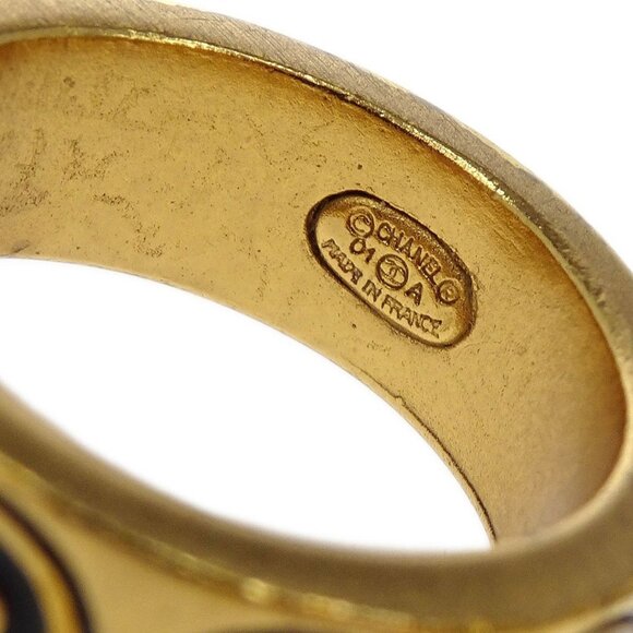 Chanel Ring Gold #53 01A 144853 - Picture 4 of 4